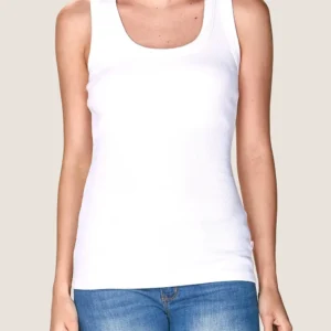 Camiseta Mujer Lady Genny K-827 Sin Manga Sosten Incorporado