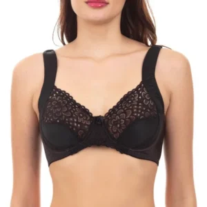 Sostén Mujer Lady Genny S-027c Microfibra Con Encaje