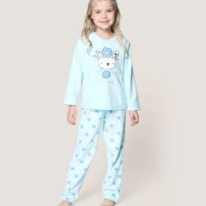 PIJAMA NIÑA LADY GENNY GIRLS AJ-433 MICROPOLAR