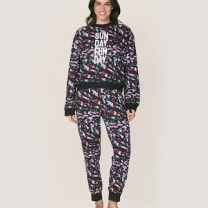 Pijama Mujer Lady Genny J-827 Cotton Estampado
