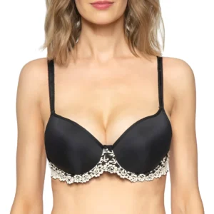 Sostén Mujer Lady Genny S-147c Microfibra & Encaje Con Soft