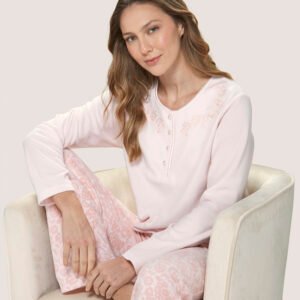 Pijama Mujer Lady Genny J-505 Micropolar