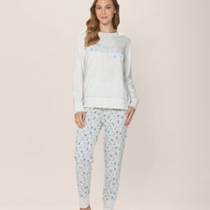PIJAMA MUJER LADY GENNY J-925 COTTON