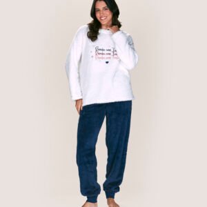 PIJAMA MUJER LADY GENNY J-929 POLAR PELUCHE