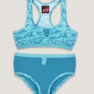 Set Top Y Cuadro Lady Genny At-29 Estampado Y Algodon